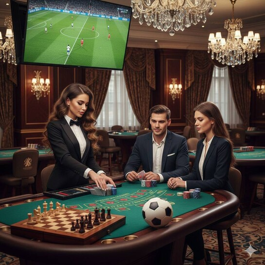 麻将运势牌局示意